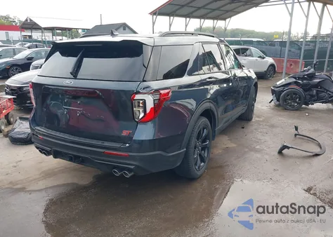 2024 Ford Explorer St из США, поврежденный, VIN 1FM5K8GC6RGA37469